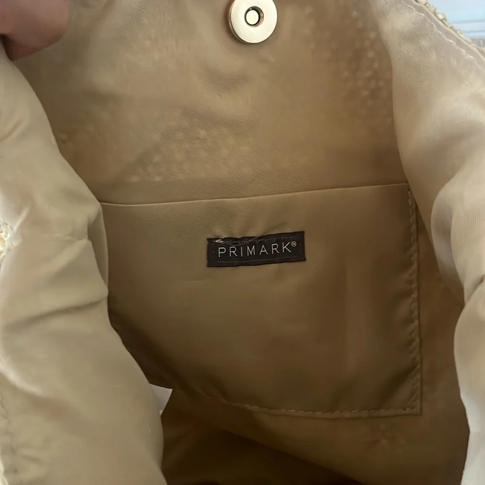 Primark Cream woven Women's Shoulder Bag - Picture 4 of 5